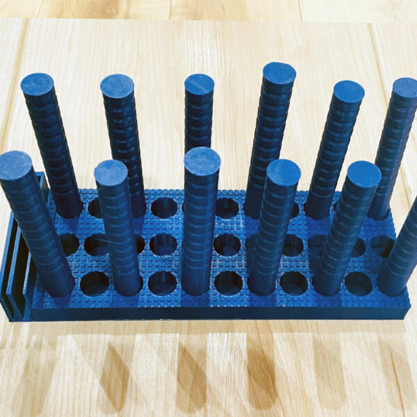 上肢の操作性の訓練用ペグ【家で少しずつリハビリをしよう】